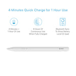 Andana A11 Pencil for iPad With Tilt Sensitivity Palm Rejection and Magnetic Attachment