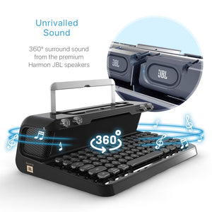 Rocksete JBL Speakers With Mechanical Keyboard
